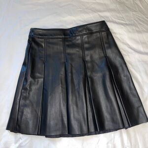 Hollister Co. Leather Skirt - New Women | Color: Black | Size: XS